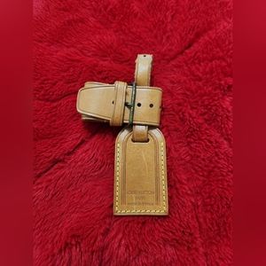 Small Louis Vuitton Luggage Tag and Poignet